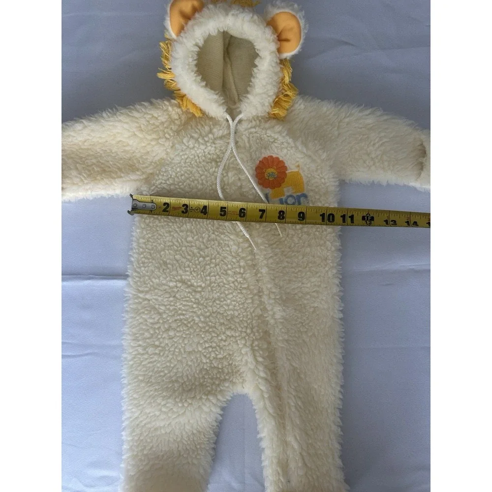 Vintage Lion Baby Costume Size‎ 6 Months Halloween One Piece